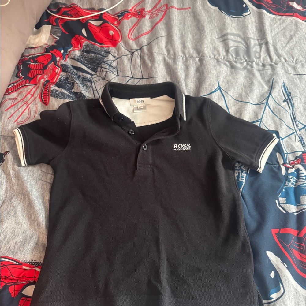 Boss Black Polo Shirt Classic Casual Style